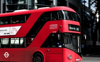 London bus (Photo by Paul Fiedler on Unsplash)