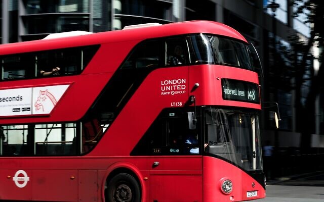 London bus (Photo by Paul Fiedler on Unsplash)