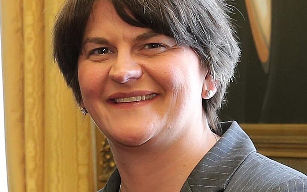 Arlene Foster (Wikipedia/Source	https://www.flickr.com/photos/horasis/9163523833
Author	Richter Frank-Jurgen/ Attribution-ShareAlike 2.0 Generic (CC BY-SA 2.0))