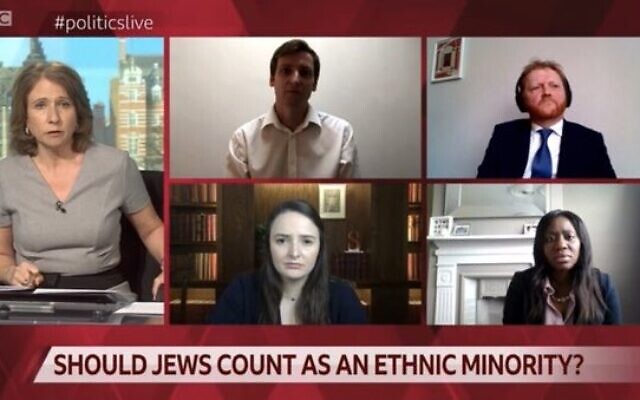 The debate asked whether Jewish people should be counted as an ethnic minority
