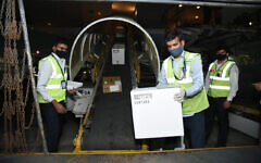 Ventilators arriving in Delhi, India, from the UK in response to the coronavirus crisis. Ventilators arriving in Delhi, India, from the UK in response to the coronavirus crisis.