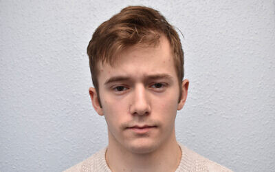 Pc Ben Hannam, 22, who has become the first British police officer to be convicted of belonging to a banned neo-Nazi terror group.