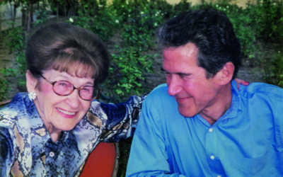 Lord Browne, with his mother Paula
