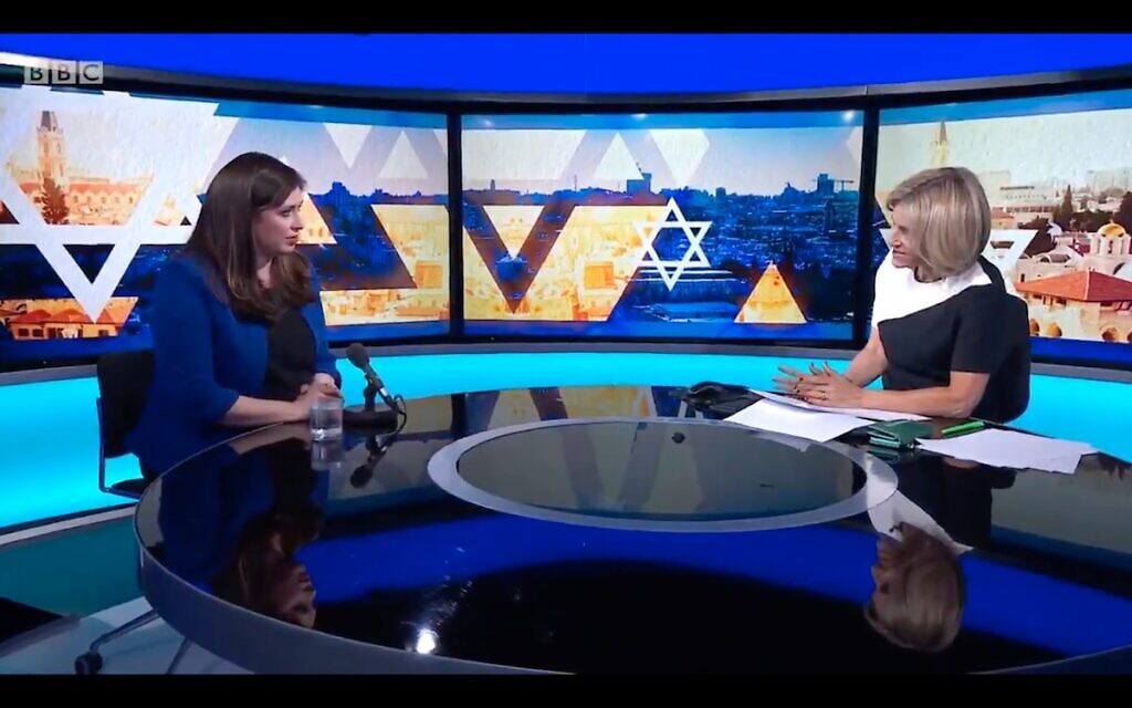 Tzipi Hotovely on Newsnight with Emily Maitliss