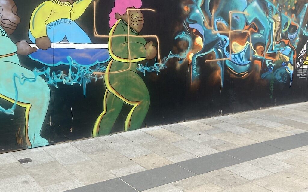 Swastikas in Watford