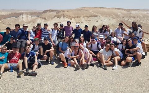 Israel tour group  (Credit: UJIA)