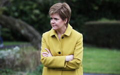 Scottish First Minister and SNP leader Nicola Sturgeon (PA Wire/PA Images / Andrew Milligan) via Jewish News