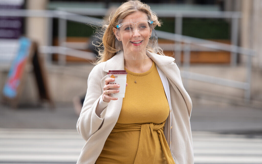 Rachel Riley arrives at the Royal Courts of Justice in London, for a libel case between the television presenter and a former senior aide to ex-Labour leader Jeremy Corbyn. (Monday May 10, 2021. PA Photo See PA story COURTS Riley. Photo credit should read: Dominic Lipinski/PA Wire)