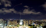 File footage: A streak of light is seen over Ashkelon as Israel's Iron Dome anti-missile system intercepts rockets launched from the Gaza Strip. (Photo: Reuters/Amir Cohen)