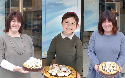 The three winners of our cheesecake competition