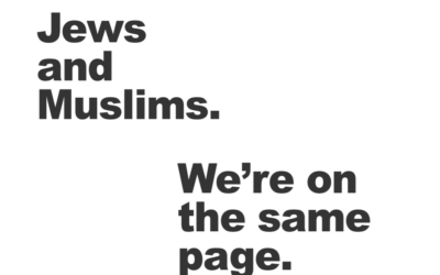 A full page ad is running in several leading British papers today condemning hate against Jews and Muslims
