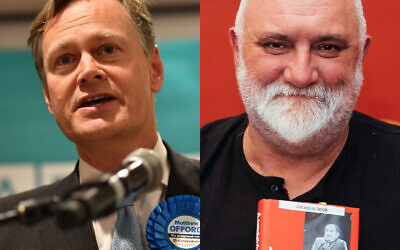 Matthew Offord .(Photo credit: Jacob King/PA Wire) and Alexei Sayle (Wikipedia/ Source: https://www.flickr.com/photos/chrisboland/33474375101/ Author	Chris Boland/ (www.chrisboland.com)  Attribution-ShareAlike 2.0 Generic (CC BY-SA 2.0))