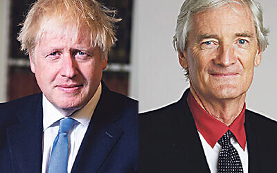 Boris Johnson and James Dyson