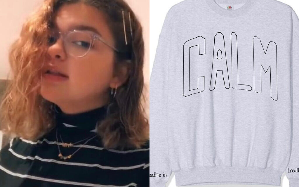 Teen launches mental health clothing line in memory of father Jewish News