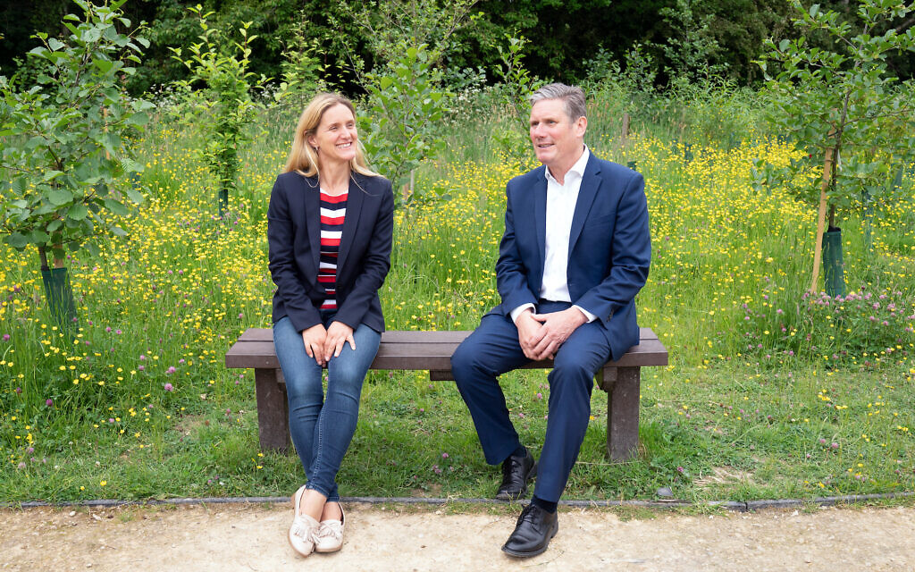 Sir Keir Starmer and Labour MP Kim Leadbeater