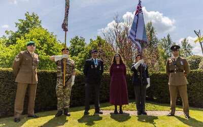 AJEX honours British Jewish Servicemen & women at the annual commemoration service at the NMA in Staffordshire