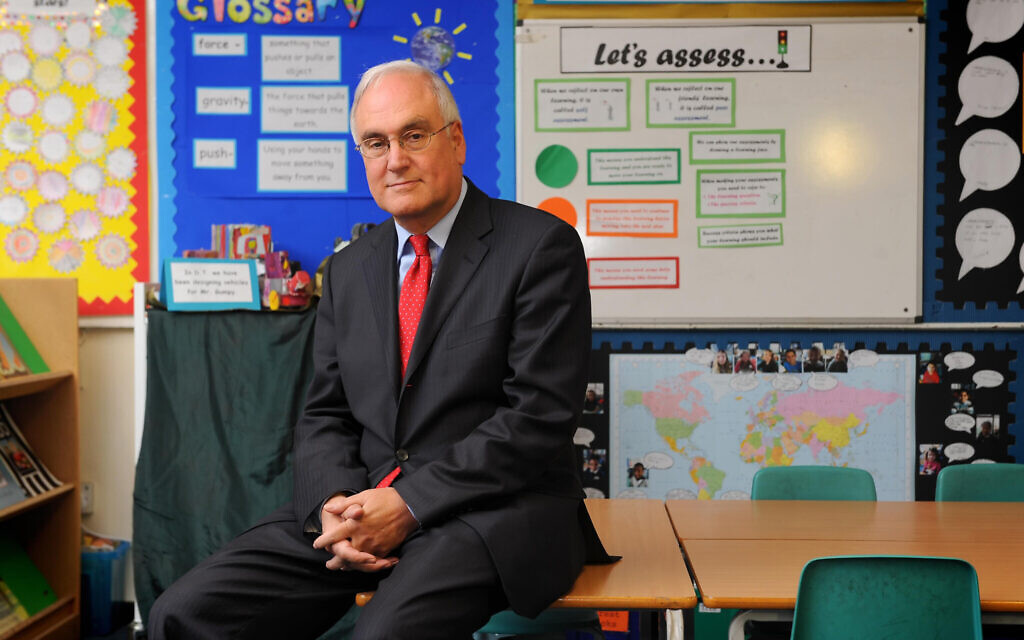 Former Ofsted Chief Inspector Sir Michael Wilshaw, who has taken over at JFS