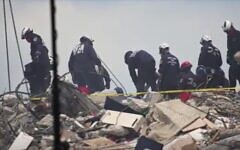 Rescue workers were at the site of the collapsed building for a fifth day on Monday (Photo: Reuters) Rescue workers were at the site of the collapsed building for a fifth day on Monday (Photo: Reuters)