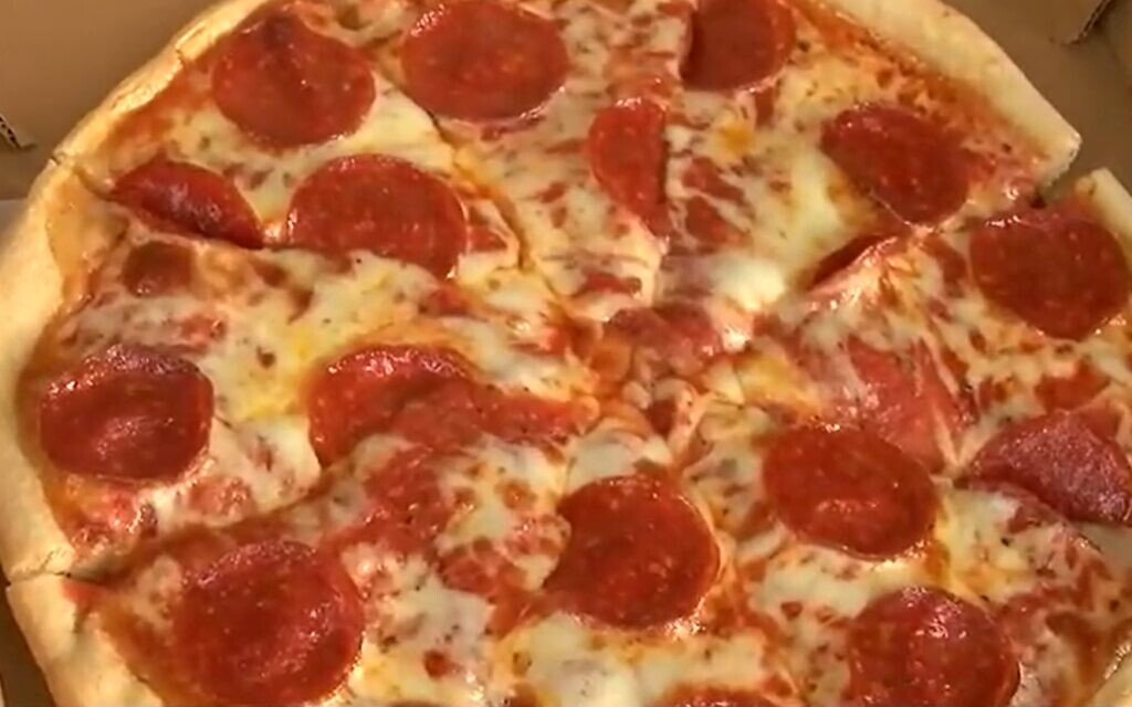 The student was forced to eat a pizza topped with pepperoni, which contains pork (Photo: Cleveland 19 News)