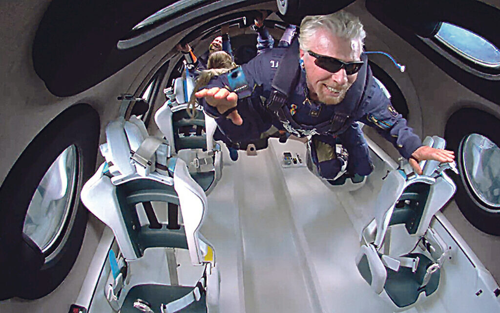 Richard Branson recently flew to the edge of space