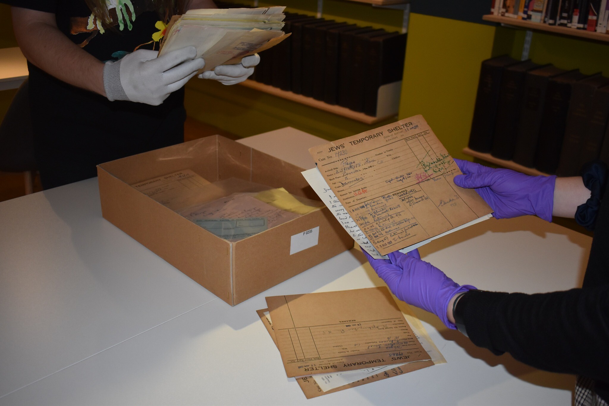 Previously unseen Jews' Temporary Shelter cards from 1946 to the mid-sixties could shed light on the family history of many Previously unseen Jews' Temporary Shelter cards from 1946 to the mid-sixties could shed light on the family history of many