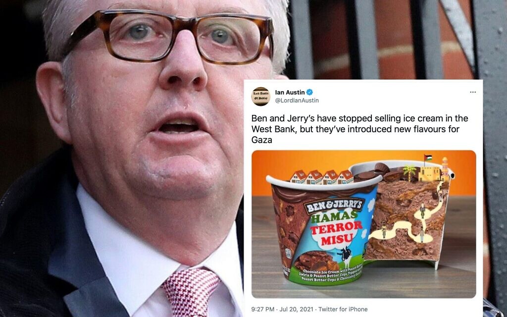 Ian Austin, and his tweet