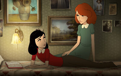 Anne Frank's imaginary friend, Kitty, to whom she addressed her diary, is brought to life in Ari Folman's animated film