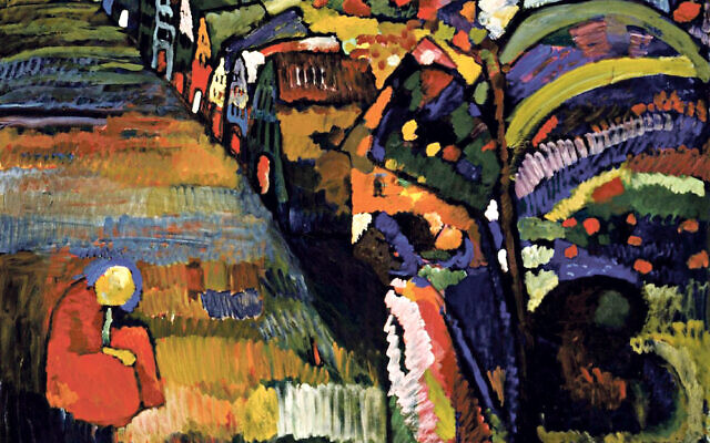 Wassily Kandinsky’s Painting with Houses has been fought over in Amsterdam