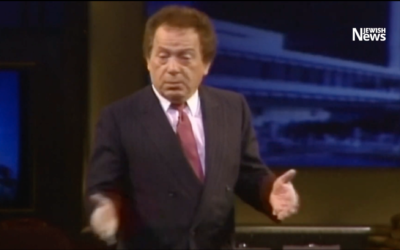 Screenshot of a Jackie Mason performance