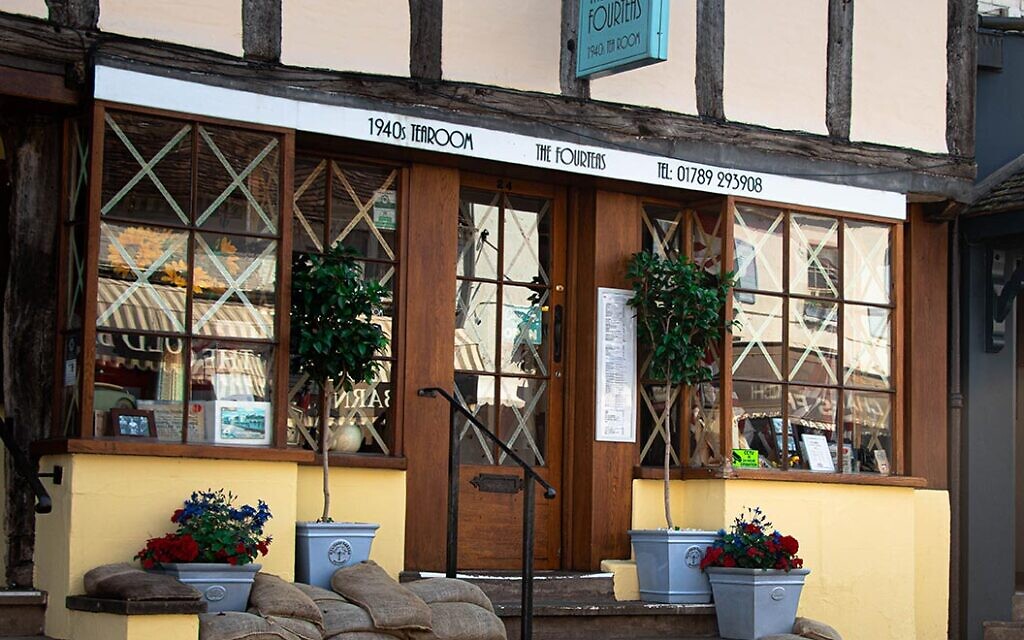 The Fourteas tea room in Stratford-upon-Avon