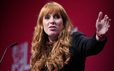 Labour deputy leader Angela Rayner speaks at the Labour Party conference in Brighton. Picture date: Saturday September 25, 2021.