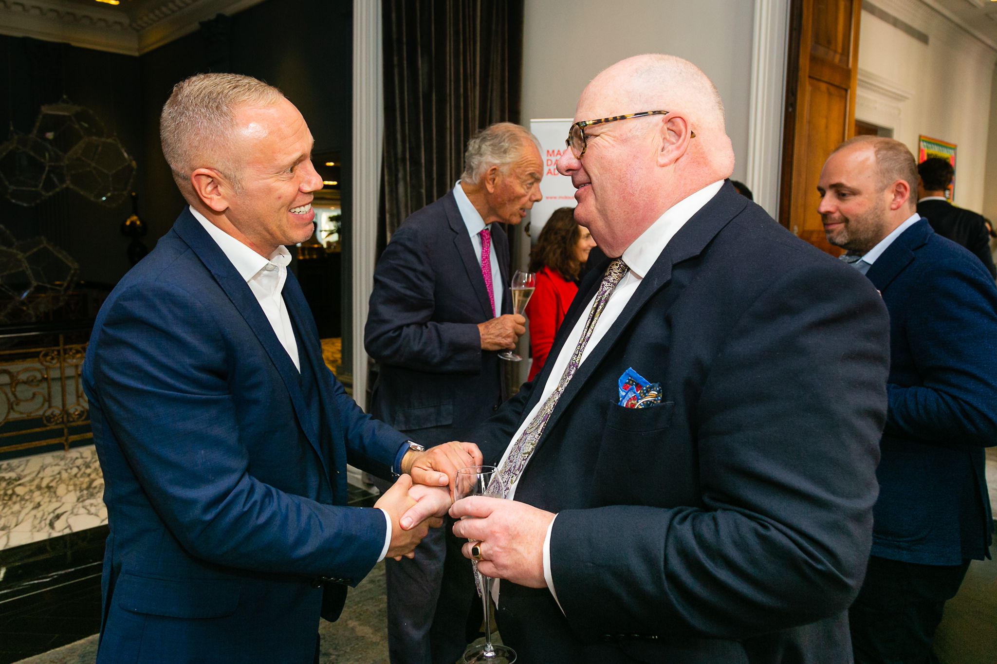 (L-R) Rob Rinder & The Rt Hon Lord Pickles (Credit: Yakir Zur)