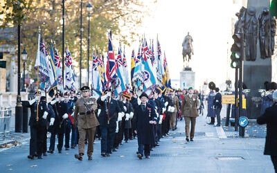 AJEX remembrance parade 2018