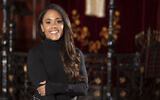 Football pundit and former footballer Alex Scott, pictured at Sandys Row Synagogue - the oldest Ashkenazi synagogue in London - discovers her Jewish roots in the new series of Who Do You Think You Are?