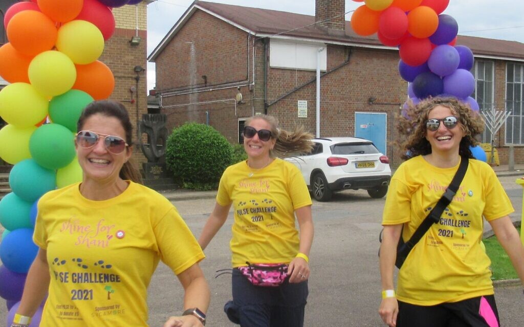 Shine For Shani organised the Pulse Challenge, a 20-mile walk from London to Hertfordshire, in memory of Shani Berman, five, who died in 2017 from a congenital heart defect