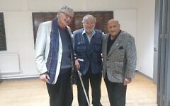 Former members of the 43 Group, Sam Needleman and Harry Kaufman.