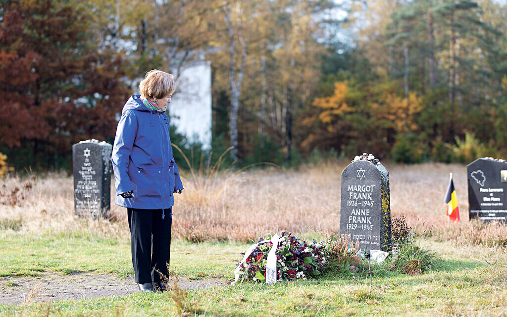 Survivor Mala Tribich at Bergen-Belsen
