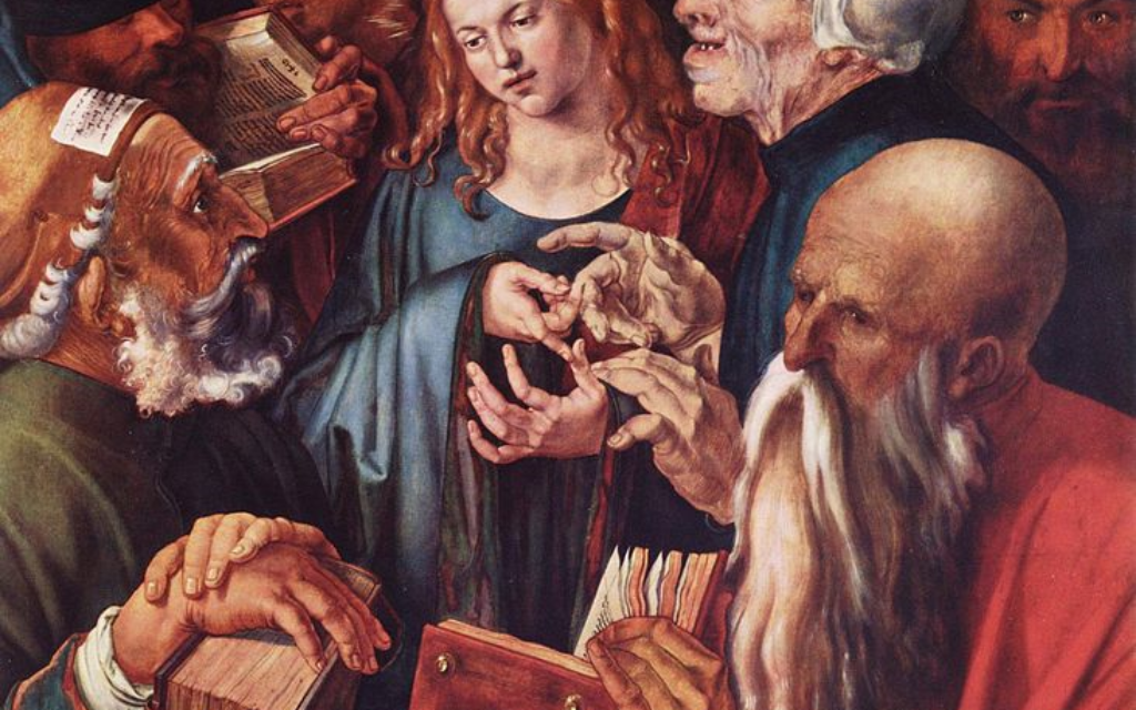 The 1509 painting Christ Among the Doctors, by Alfred Durer, was removed from gallery's website ahead of new exhibition over antisemitic portrayal of Jews