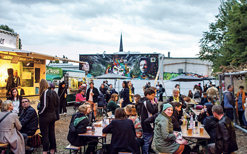 The community hosted events including survivors of far-right extremism