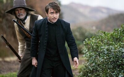 Daniel Radcliffe stars in Sky Comedy's Miracle Workers: Oregon Trail