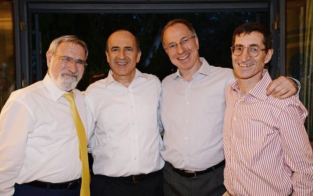 L to R: Jonathan, Alan, Eliot and Brian Sacks