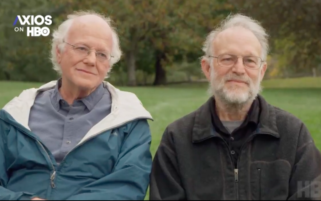 Ben Cohen, left and Jerry Greenfield, who founded Ben & Jerry's in 1978