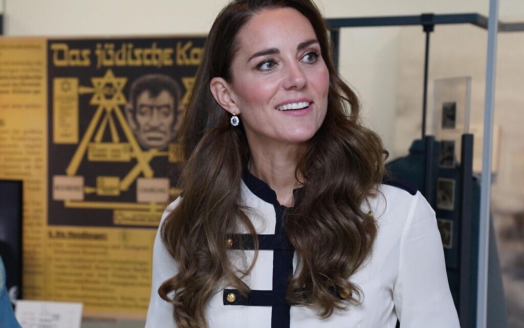 The Duchess of Cambridge during a visit the Imperial War Museum (IWM) in London to officially open two new galleries, the Second World War Gallery and the Holocaust Gallery.