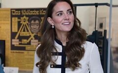 The Duchess of Cambridge during a visit the Imperial War Museum (IWM) in London to officially open two new galleries, the Second World War Gallery and the Holocaust Gallery. The Duchess of Cambridge during a visit the Imperial War Museum (IWM) in London to officially open two new galleries, the Second World War Gallery and the Holocaust Gallery.