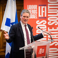 Will a Labour government led by Keir Starmer be committed to the 2SS and recognise Palestine alongside Israel? (Blake Ezra Photography)