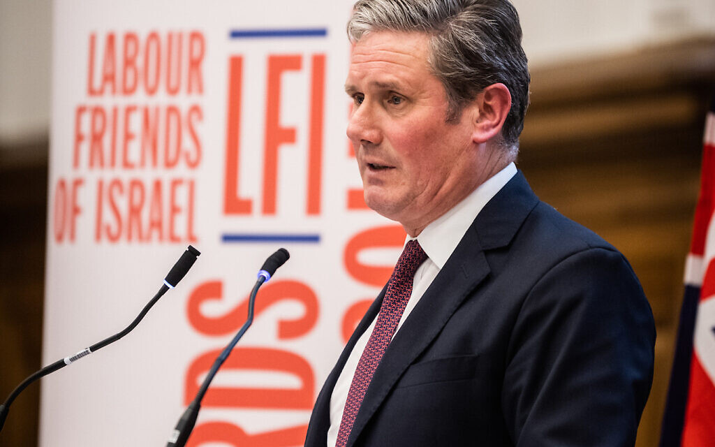 Sir Keir Starmer speaking at LFI (Blake Ezra Photography)
