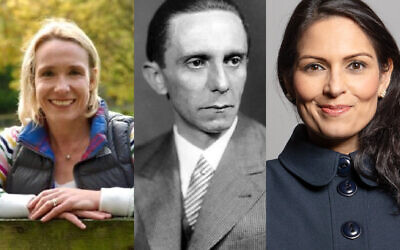 Helen Morgan, Joseph Goebbels and Priti Patel