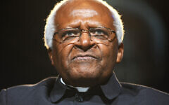 Archbishop Desmond Tutu speaking during the One Young World Summit ceremony at Old Billingsgate, London. Archbishop Desmond Tutu speaking during the One Young World Summit ceremony at Old Billingsgate, London.