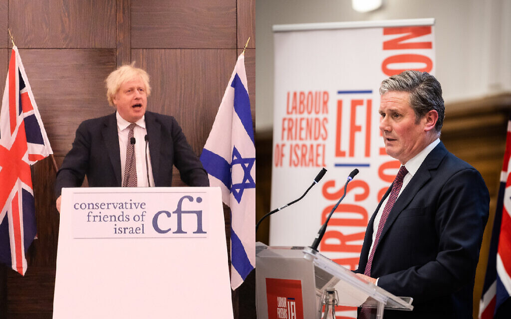 Boris Johnson at CFI and Keir Starmer at LFI (Blake Ezra Photography)
