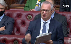 Lord Polak made the call in the House of Lords on Wednesday